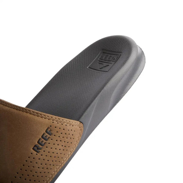 Reef On slide rf0a3ondgta grey/ tan RF0A3ONDGTA large