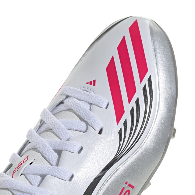 Adidas f50 messi league fg/mg j voetbal schoen firm ground jongens - 072279_100-3,5 large
