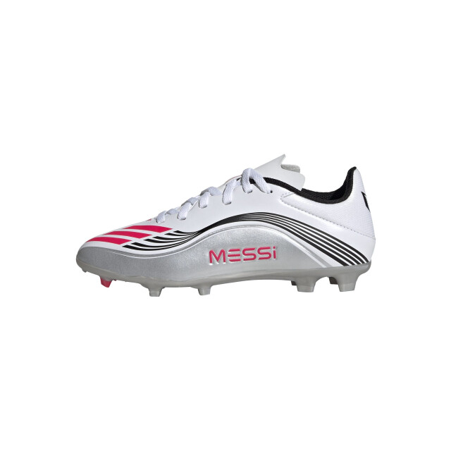 Adidas f50 messi league fg/mg j voetbal schoen firm ground jongens - 072279_100-3,5 large