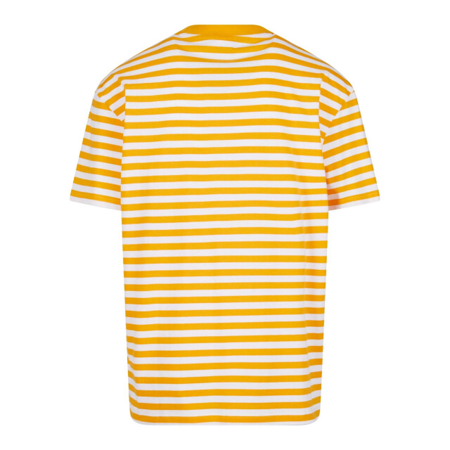 Urban Classics Heren streep regular t-shirt UTTN1168_whitemagicmango large