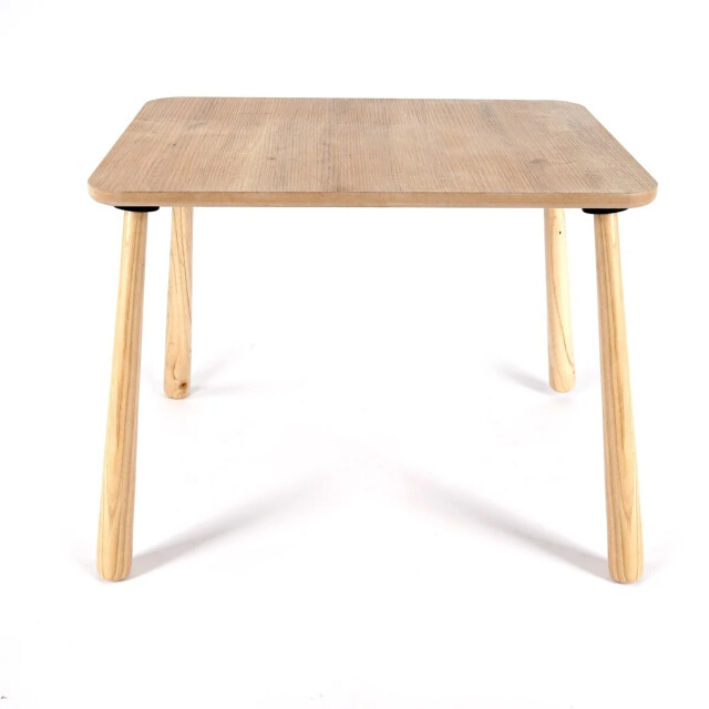 CaliCosy Kindertafel met massiefhouten poten l60 cm mael 3220680 large