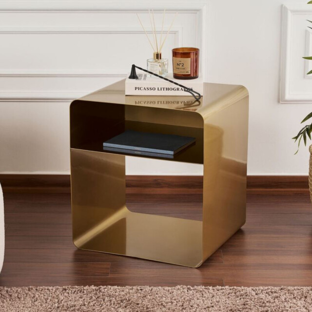CaliCosy Bijzettafel met 2 nissen, waarvan 1 gesloten h50 cm ella 3220775 large