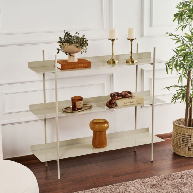 CaliCosy Rek met 3 rechthoekige metalen planken l120 cm piper 3220795 large