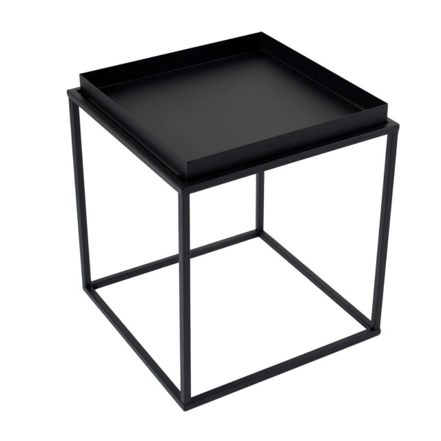 CaliCosy Vierkante bijzettafel met blad met randen h52 cm skye 3220717 large
