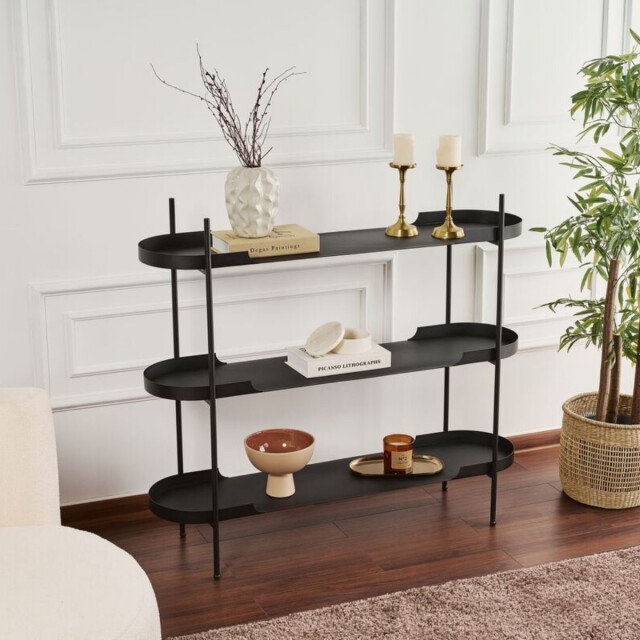 CaliCosy Rek met 3 afgeronde metalen planken l120 cm blair 3220796 large