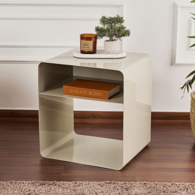CaliCosy Bijzettafel met 2 nissen, waarvan 1 gesloten h50 cm ella 3220776 large