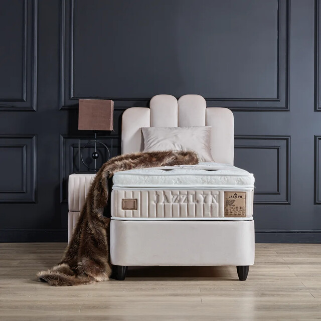 Beddenscout24 Boxspring bed met opbergruimte 90x200 cm - opbergbed jazzlyn inclusief 3211794 large