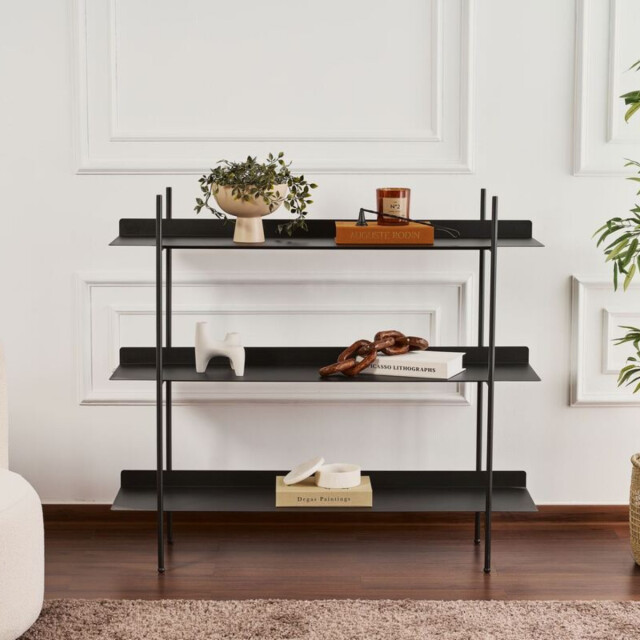 CaliCosy Rek met 3 rechthoekige metalen planken l120 cm piper 3220793 large