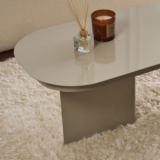 CaliCosy Salontafel met afgerond blad en 2 poten l120 cm alma 3220773 large