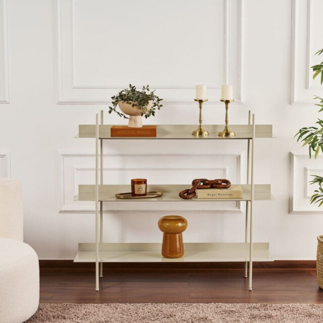 CaliCosy Rek met 3 rechthoekige metalen planken l120 cm piper 3220795 large