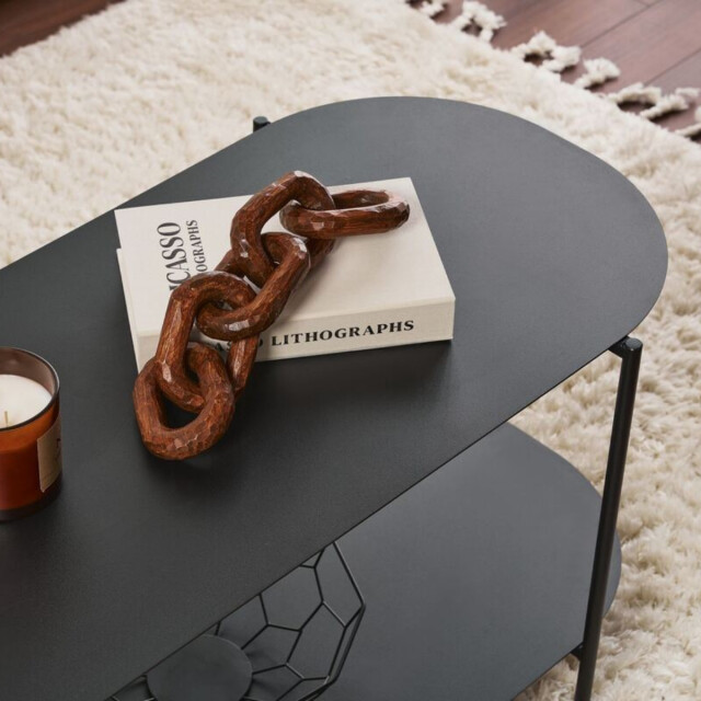 CaliCosy Salontafel met 2 bladen met afgeronde randen l100 cm liv 3222863 large