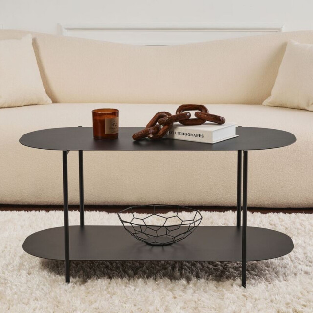 CaliCosy Salontafel met 2 bladen met afgeronde randen l100 cm liv 3222863 large