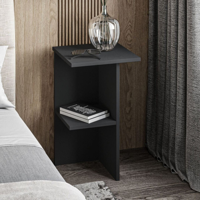 CaliCosy Vierkant nachtkastje met legplank h60 cm leray 3222866 large