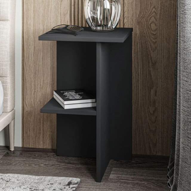 CaliCosy Vierkant nachtkastje met legplank h60 cm leray 3222866 large
