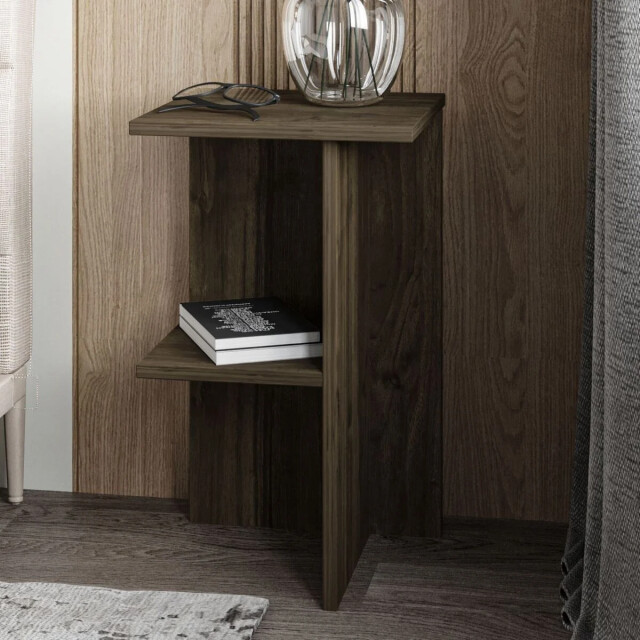 CaliCosy Vierkant nachtkastje met legplank h60 cm leray 3222867 large