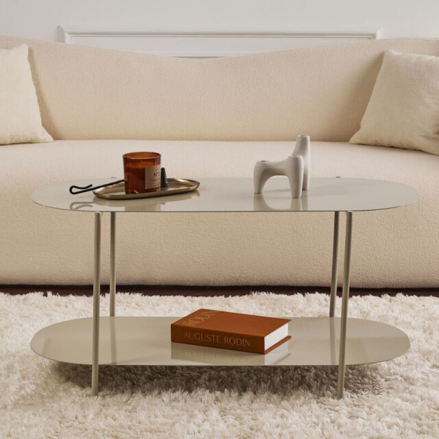 CaliCosy Salontafel met 2 bladen met afgeronde randen l100 cm liv 3222865 large