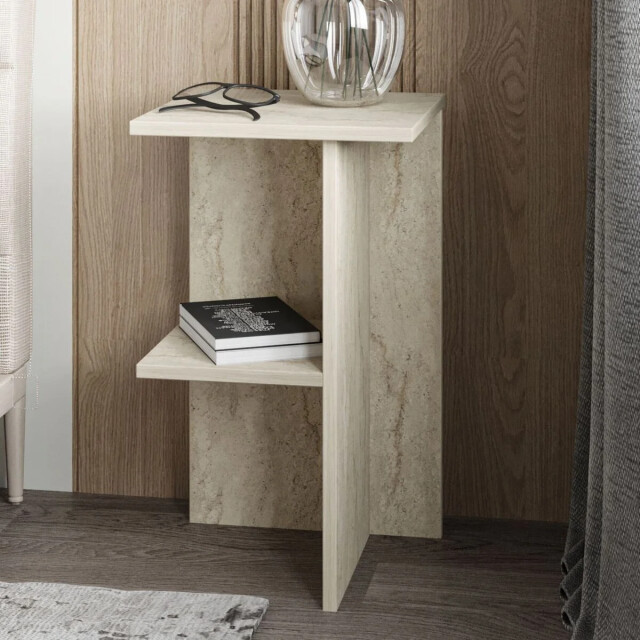 CaliCosy Vierkant nachtkastje met legplank h60 cm leray 3222868 large