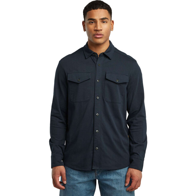 G-Star Marine jersey shirt l\s D26765-C784-C742 large