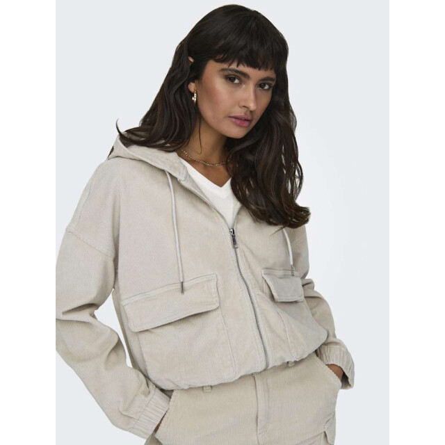 Only Onlkenzie l/s cord jacket pnt noos pumice stone 15246274-189959 large