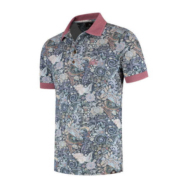 Circle of Gentlemen Paolo poloshirt piqué katoen 252-11001-583- large