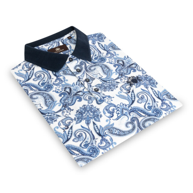 Circle of Gentlemen Parson poloshirt fil d'écosse stretch 252-11003-593- large