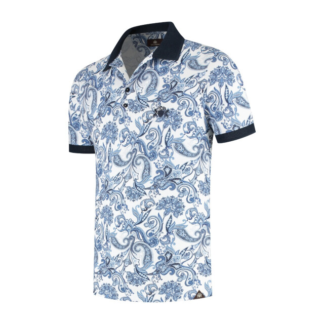 Circle of Gentlemen Parson poloshirt fil d'écosse stretch 252-11003-593- large