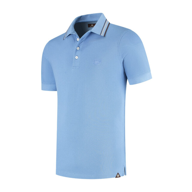Circle of Gentlemen Porto poloshirt piqué stretch 252-11013-550- large