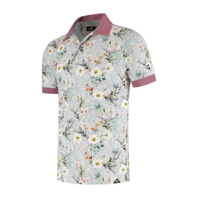 Circle of Gentlemen Padrino poloshirt fil d'écosse stretch 252-11005-703- large