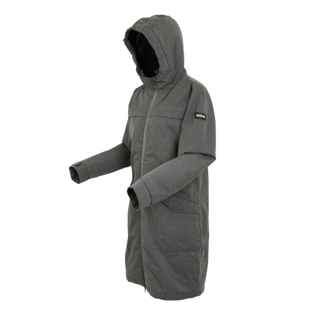 Regatta Dames romine ii waterdichte jas UTRG11265_greyskymarlblack large