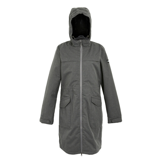 Regatta Dames romine ii waterdichte jas UTRG11265_greyskymarlblack large