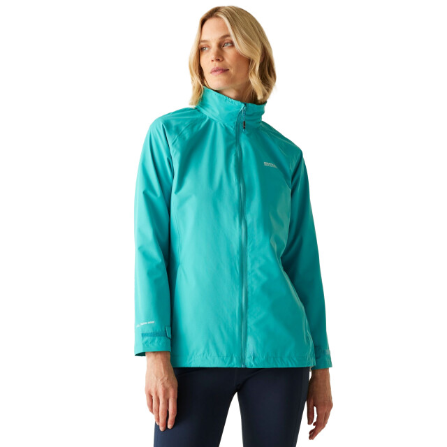 Regatta Dames daysha ii waterdichte jas UTRG11292_turquoise large