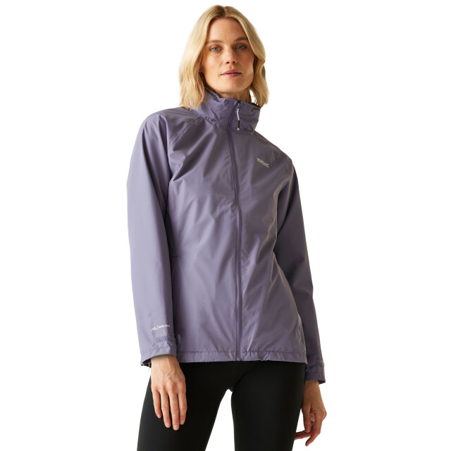 Regatta Dames daysha ii waterdichte jas UTRG11292_purplesage large