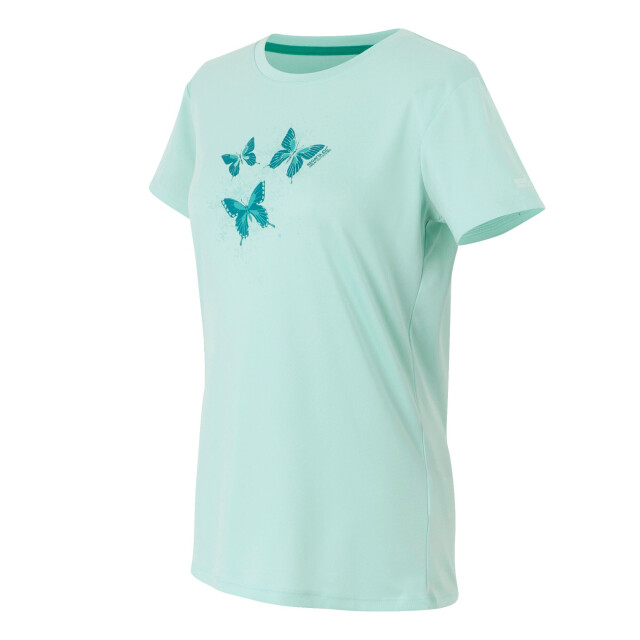 Regatta Dames fingal ix vlinders t-shirt UTRG11422_icymorn large