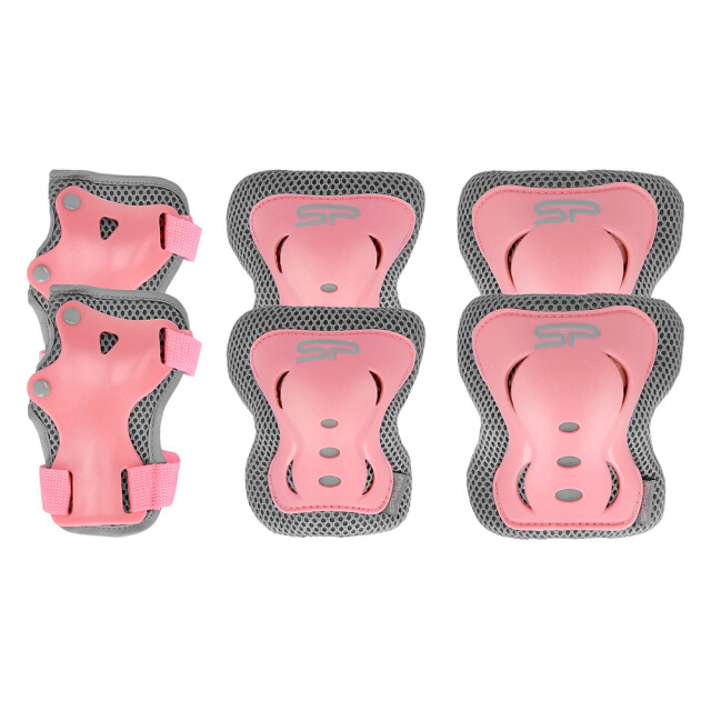 Spokey Set schaatsbeschermers (set van 3) UTMR78564_pinkgrey large
