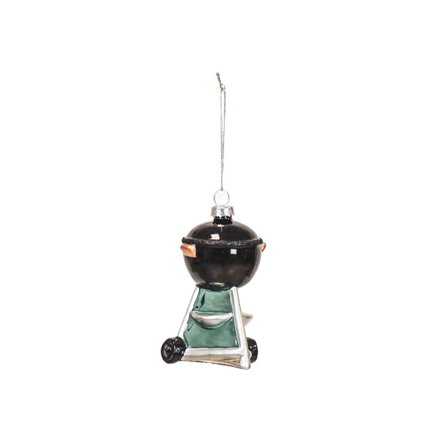 House Vitamin Xmas hanger barbecue glass black 5x5x9,5cm 3226612 large