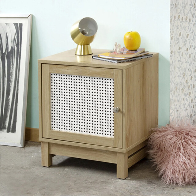 CaliCosy Nachtkastje 1 deurs rotan front 2929255 large