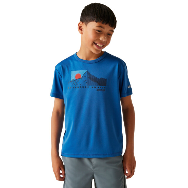 Regatta Kinderen/kinderen alvarado ix avontuur wacht op t-shirt UTRG11356_olympianblue large