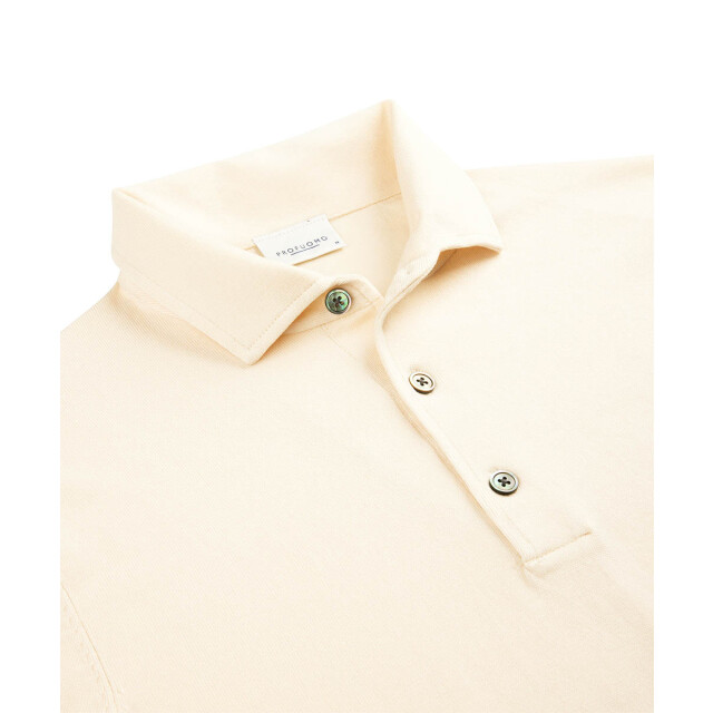 Profuomo Luxury basic polo met lange mouwen 102230-001-L large