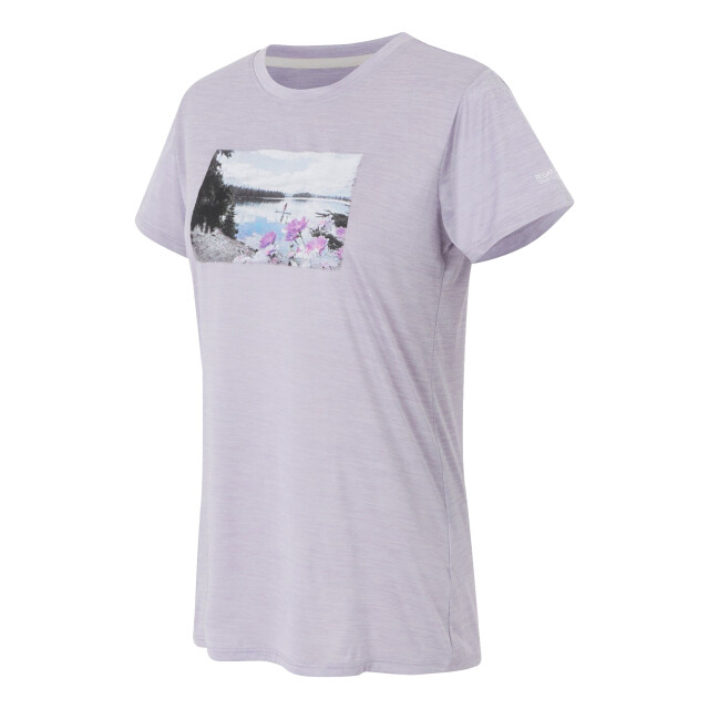 Regatta Dames fingal ix landschap t-shirt UTRG11332_wisteriamarl large
