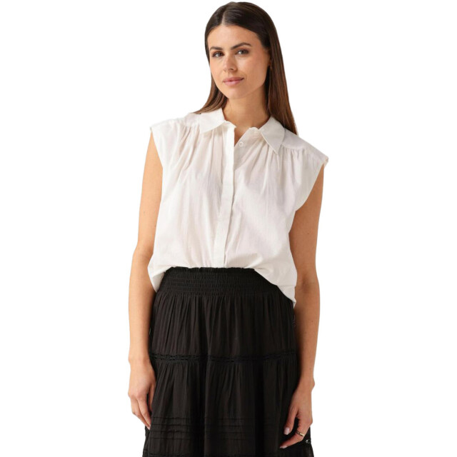 Minus Mssilia sleeveless top cloud dancer MI6146-235 large