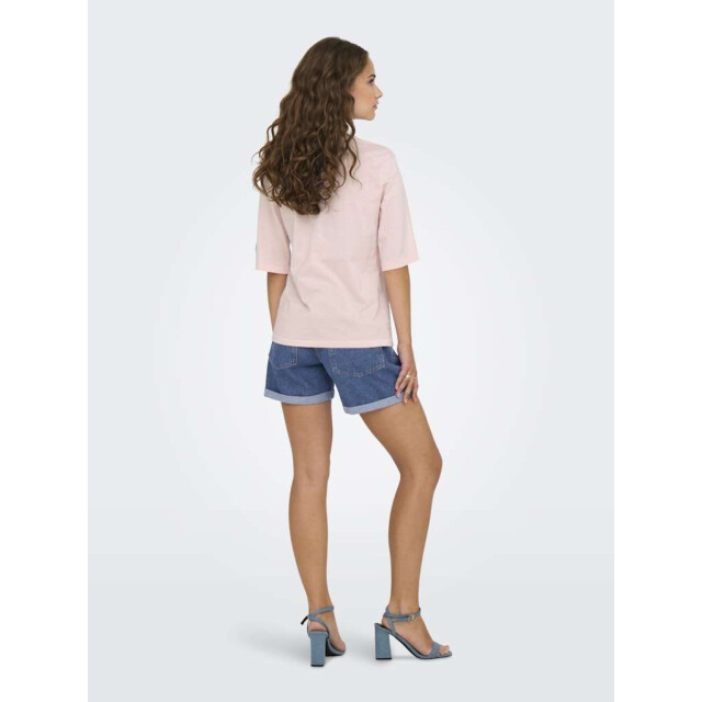 Only Onlphoebe s/s fresh top box jrs mauve chalk/coconu 15351369-187220001 large