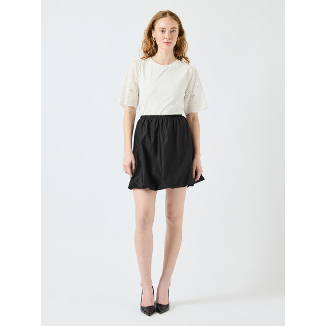 Y.A.S Yasbobbie hw bubble hem skirt d2d black 26039855-190939 large
