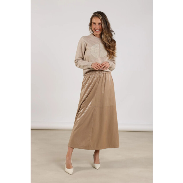 Nukus Nkf10006 9 montreal skirt shiny sand NKF10006  9 large
