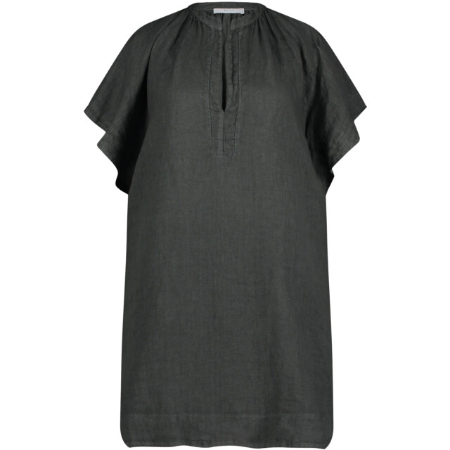 By-Bar Amsterdam Vina linen dress charcoal 25117007-867 large