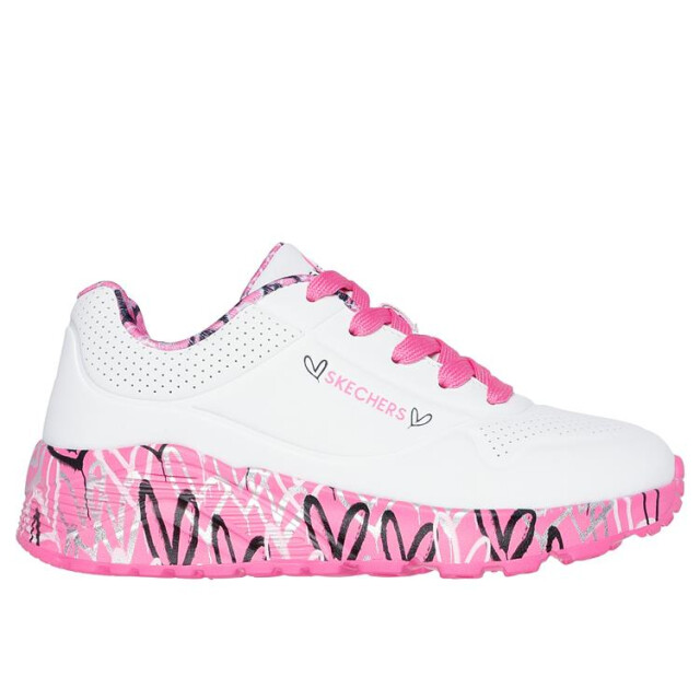 Skechers 314976L Uno Lite - Lovely Sneakers Wit 314976L Uno Lite - Lovely large