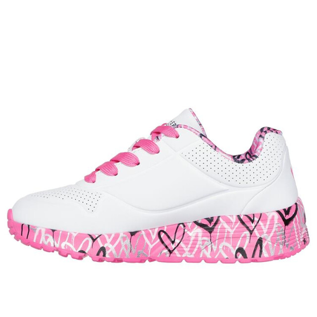 Skechers 314976L Uno Lite - Lovely Sneakers Wit 314976L Uno Lite - Lovely large