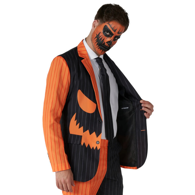Suitmeister Jack-o pinstripe black OBAS-1025 large