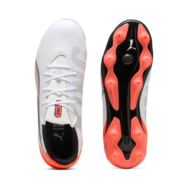 Puma king match fg/ag jr voetbal schoen firm ground jongens - 069520_100-3,5 large