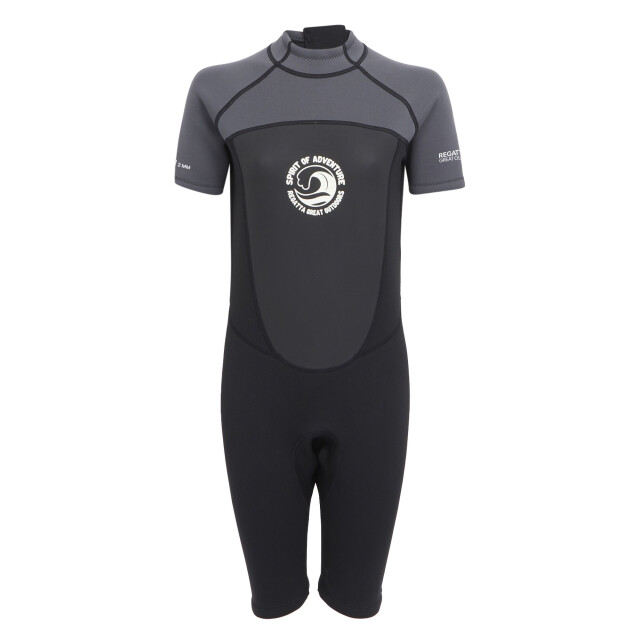 Regatta Dames kort wetsuit UTRG7029_darkgreyblack large