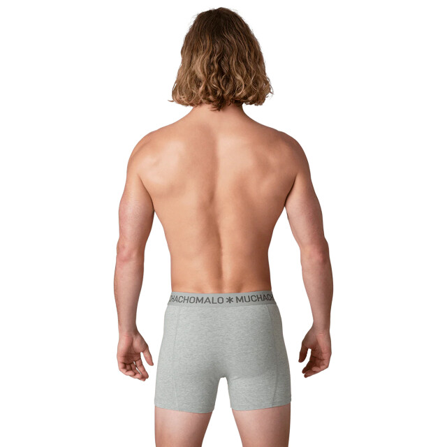Muchachomalo Heren 2-pack boxershorts U-SOLID1010-1223 large